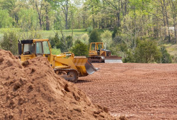 Bulldozer Land Clearing in Brighton